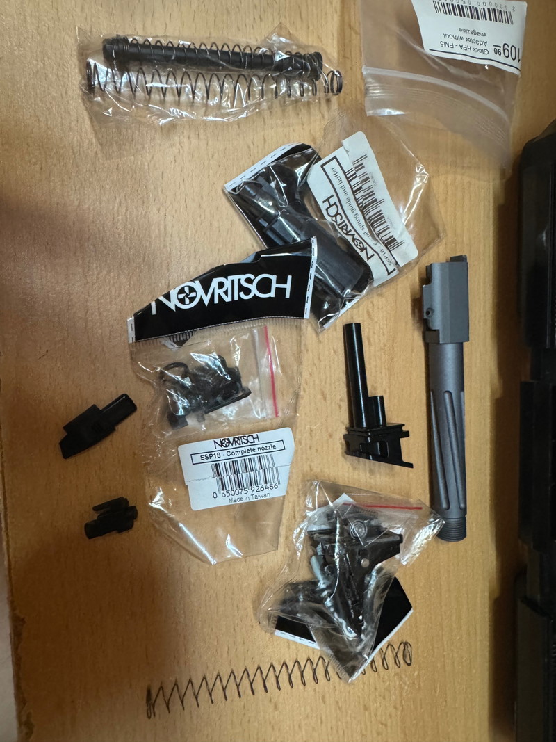 Image 1 for Novritsch SSP18 GBB met upgrades