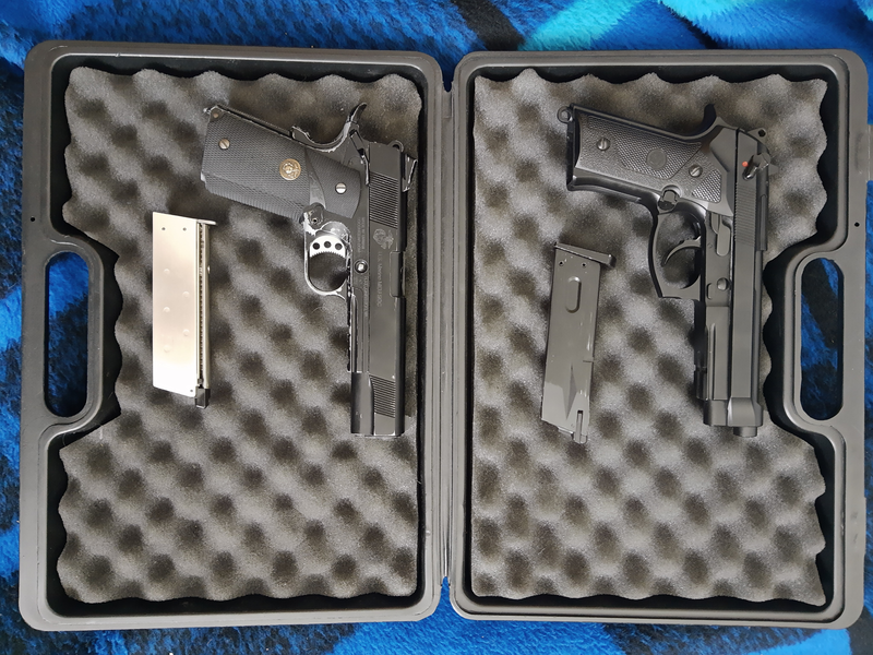 Image 1 for 2 pistolen 1911 / m9a1