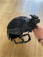 Image pour Tactical fast helm met camo cover, mount en geïntegreerde mesh