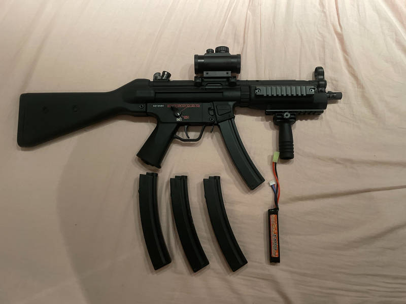 Afbeelding 1 van MP5 EBB te koop met accessoires