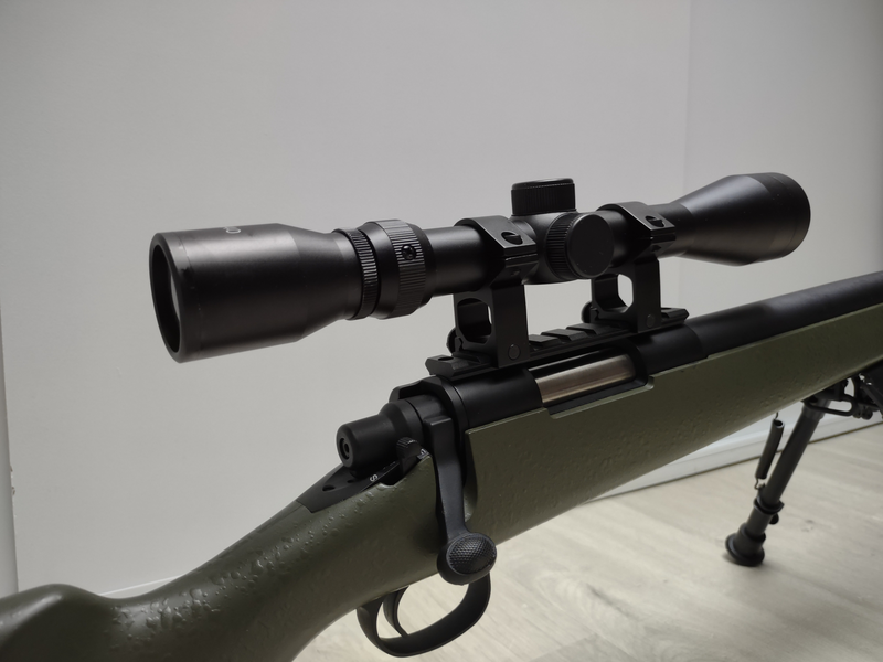 Imagen 1 de SW-10 Sniper black met scope en bipod + upgrade set