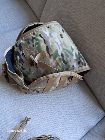 Image 5 for Multicam helm met earmor headset en tas