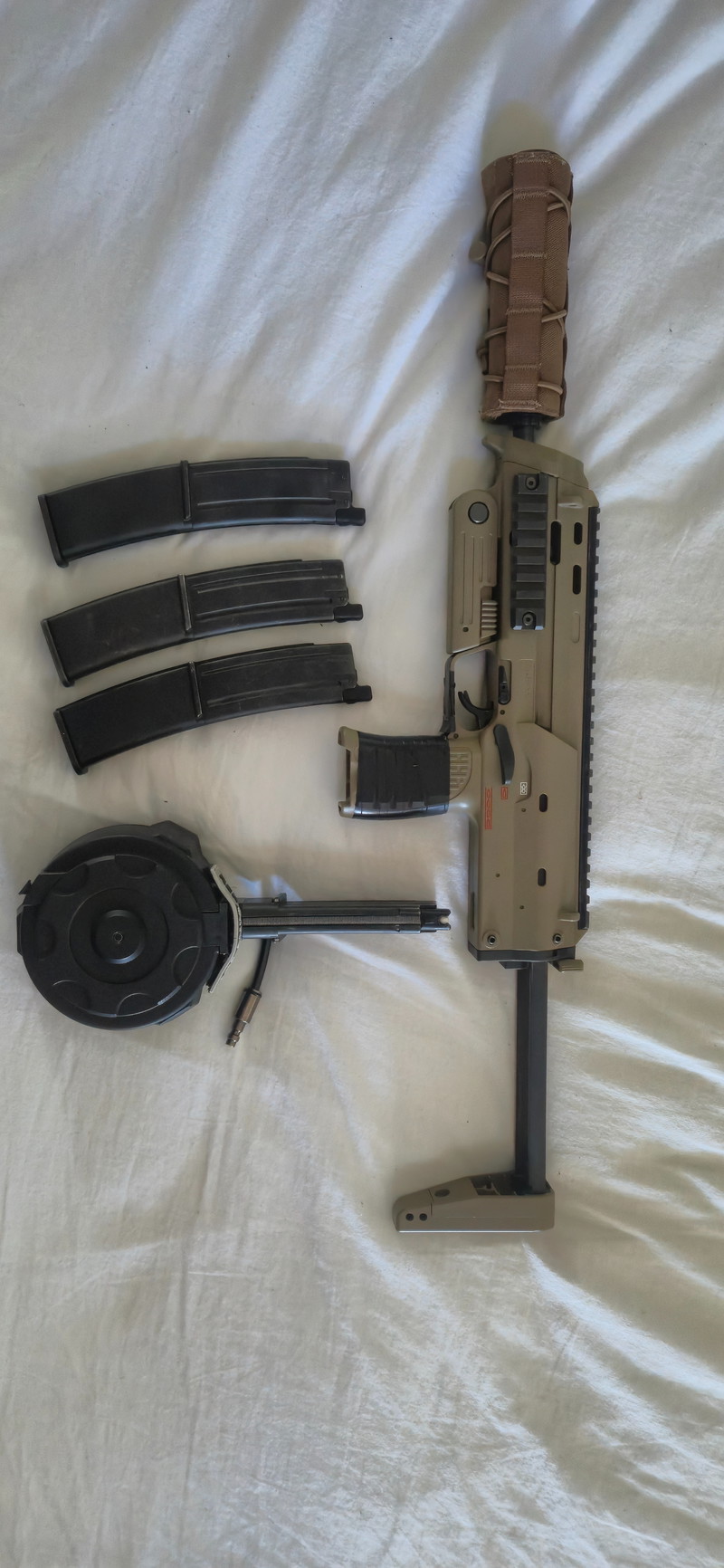 Image 1 pour TOKYO MARUI MP7A1 GBB (DRUMMAG)