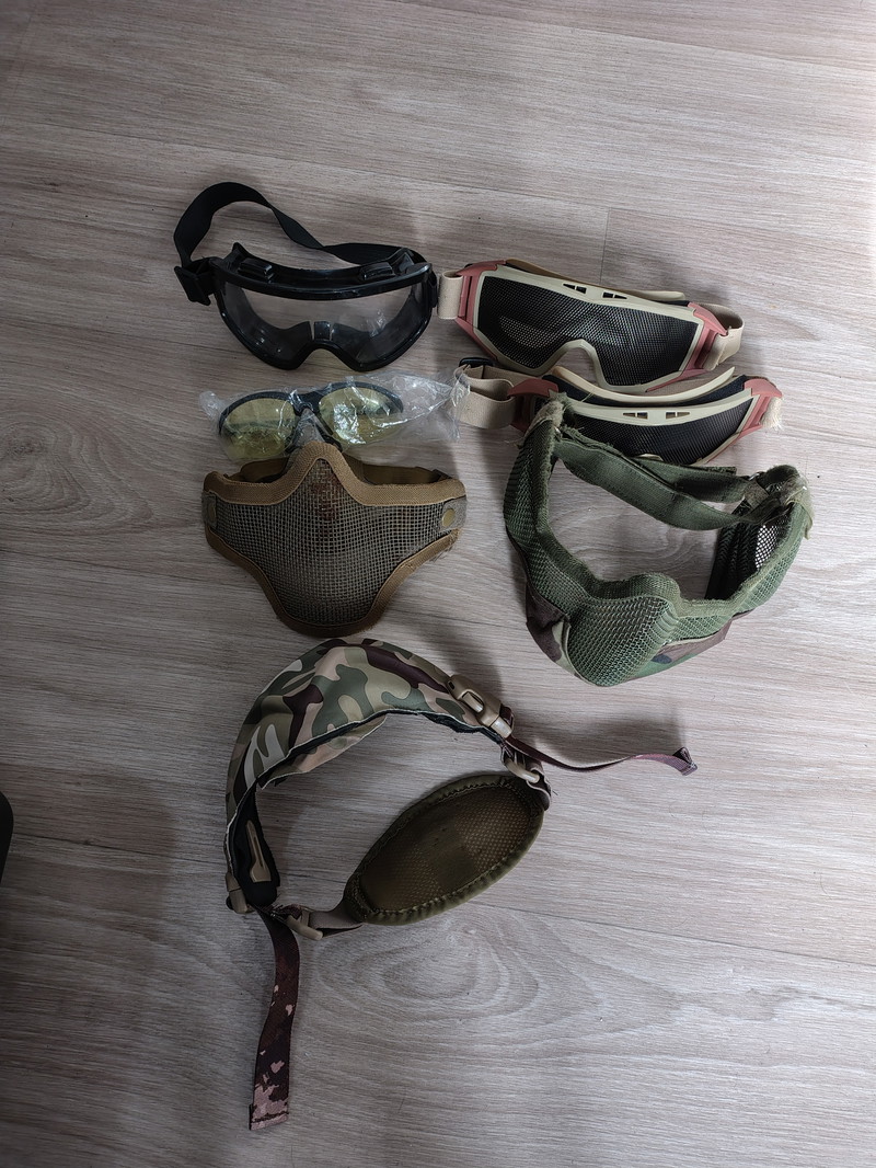 Bild 1 für Masque facial et lunettes protection