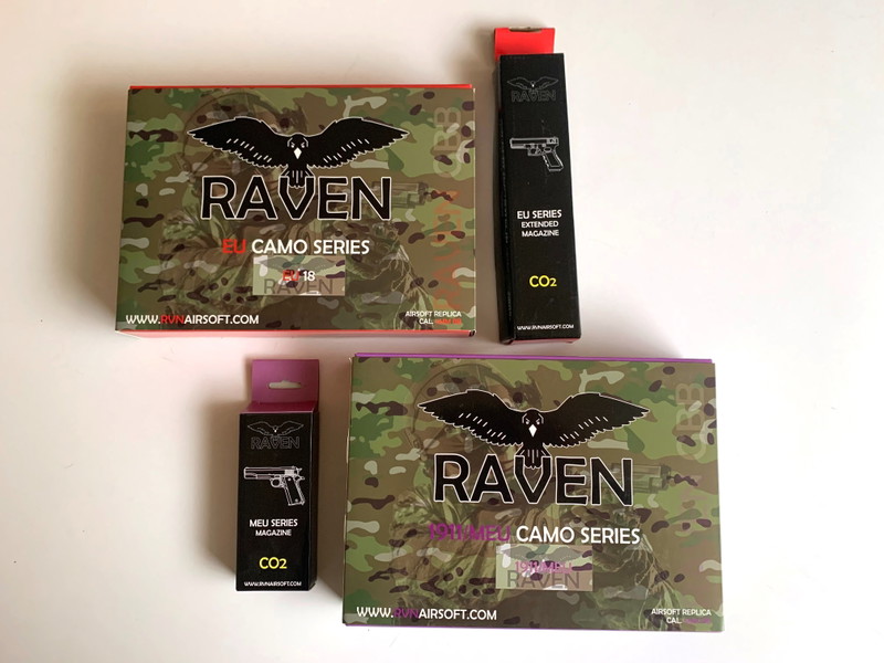 Image 1 for Nuprol Raven camo Glock EU18 en camo 1911 MEU
