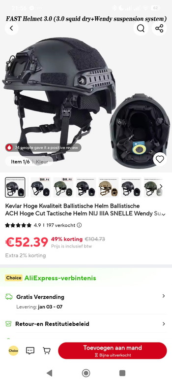 Afbeelding 4 van Novritsch ssp1+ holster+ mags+ granade+ helmet