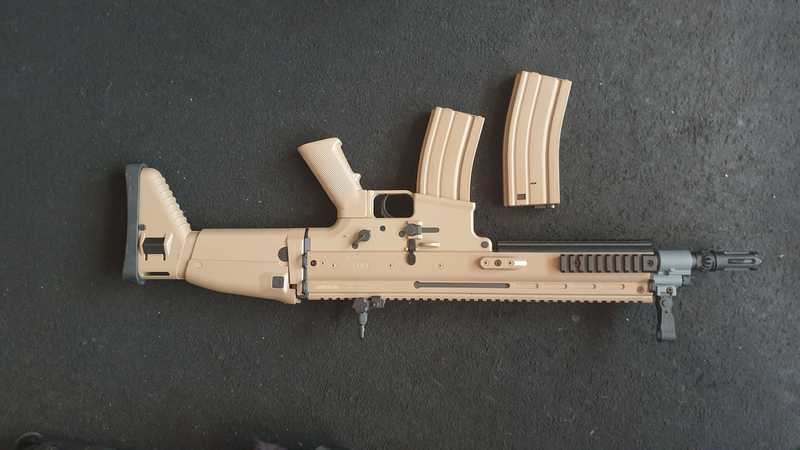 Afbeelding 1 van Cybergun mk16 scar-L polymer versie