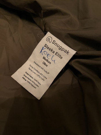 Bild 5 für Snugpak Sleeka Elite Olive maat M