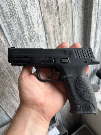 Bild 3 für Zgan! Smith & Wesson M&P9 Metal Version GBB + Umarex Holster zwart