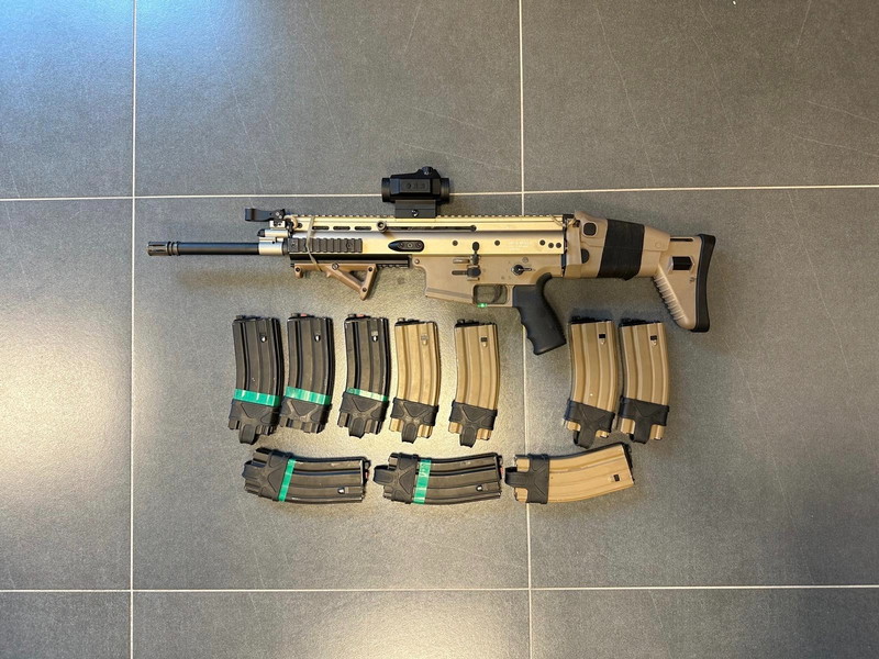 Bild 1 für WE scar L upgraded + 10 mags