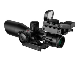 Afbeelding 2 van Scope 2.5-10x4mm met Reflex Red Dot en laser