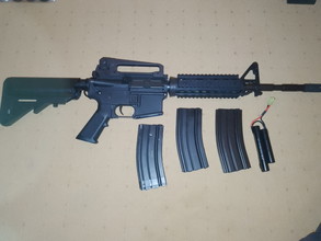 Image pour Te Koop: Cyma M4 met 3 high cap magazijnen & accu