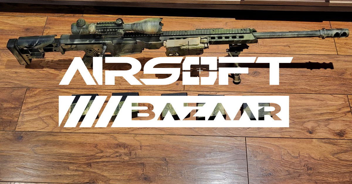 SnowWolf Metal M98B Sniper Rifle Barret. - Airsoft Bazaar