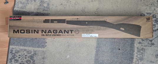 Imagen para WinGun Mosin-Nagant M44 CO2 Bolt Action Gewehr 6mm BB Holzoptik