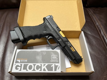 Image 2 for DCG Custom GHK  TTI Glock 34 JW2 Combat Master steel version GBB Airsoft