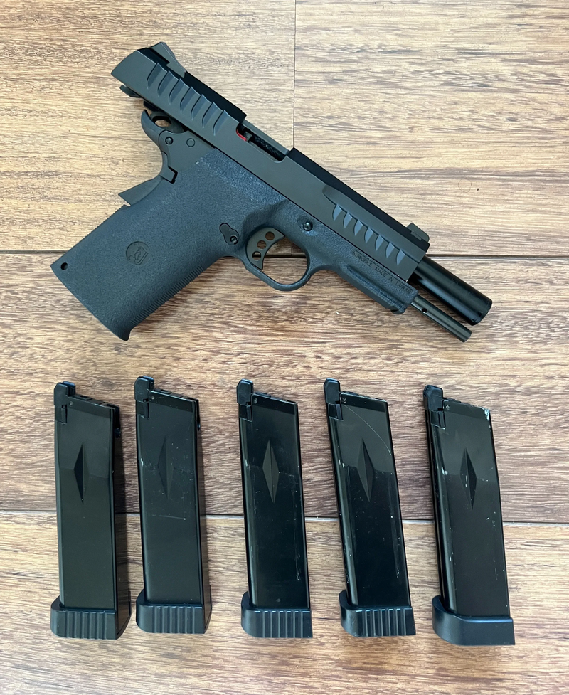 Image 1 pour KJW KP-08 met 5 CO2 magazijnen