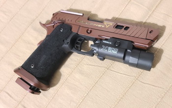 Image pour Pistole Hi-Capa 5.1 Viper TTi Vollmetall GBB Modell Sand Viper silence Viper