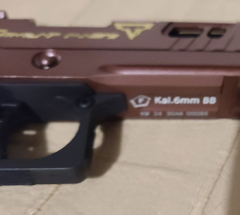 Bild 2 für Pistole Hi-Capa 5.1 Viper TTi Vollmetall GBB Modell Sand Viper silence Viper