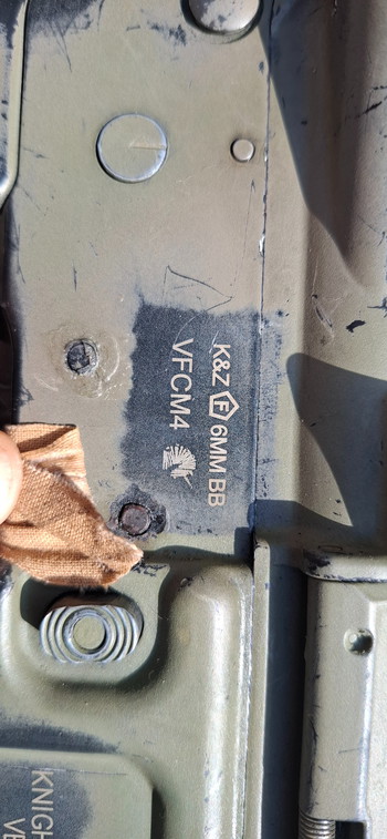 Afbeelding 2 van VFC M4 GBB F-MARK KNIGHT ARMAMENT