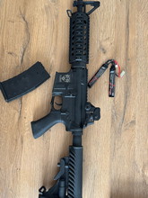 Afbeelding van APS M4 CQB ASR-Series Vollmetall BlowBack S-AEG 6mm BB schwarz