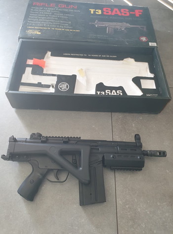 Bild 3 für JG T3 SAS-F Airsoft AEG Rifle with Folding Stock