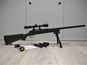 Afbeelding van SW-10 Sniper green met scope en bipod (geüpgrade versie)