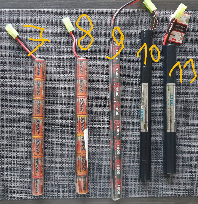 Afbeelding 1 van aantal batterijen te koop