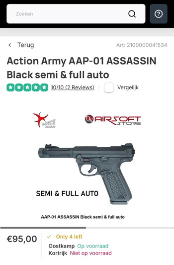 Afbeelding 4 van AAP met mp7 kit