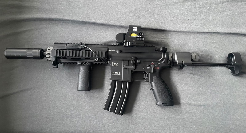 Image 1 for Hk416C GBB + 4 Mags