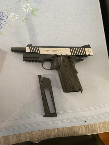 Bild 2 für 1911 Colt Blowback Pistol Co2