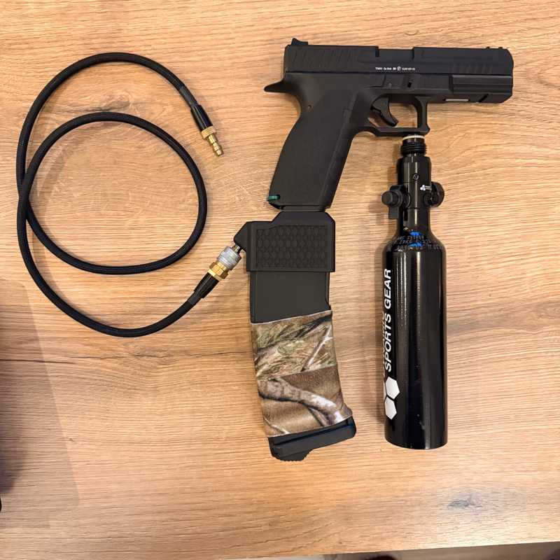 Imagen 1 de HPA Pistol / Upgraded Build - M4 Mag Compatible - Nieuwstaat