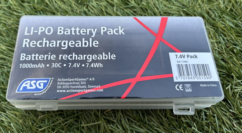 Image 1 pour ASG Li-Po accu 7.4V 1000mAh 30C