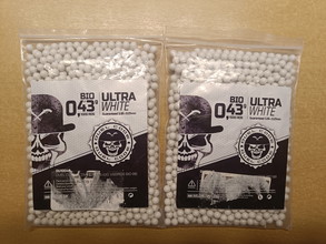 Afbeelding van PAKKET 2x DUEL CODE ULTRA WHITE BBs 1000 RDSs 0,43gram