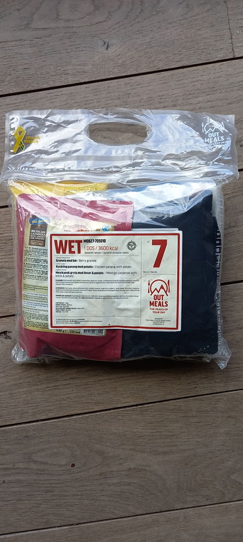 Afbeelding 4 van Zweedse (Belgische) leger rantsoenen