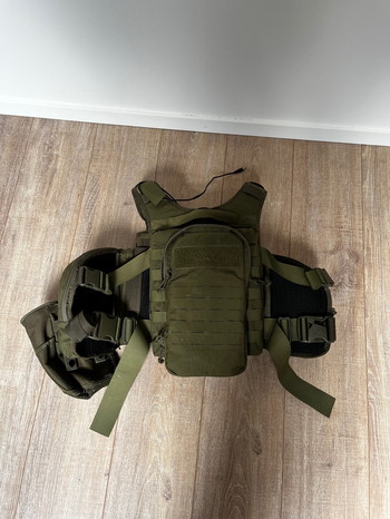 Afbeelding 2 van Tasmanian tiger chest rig mkII + backplate+ hydration pouch