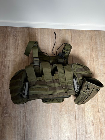 Afbeelding 3 van Tasmanian tiger chest rig mkII + backplate+ hydration pouch