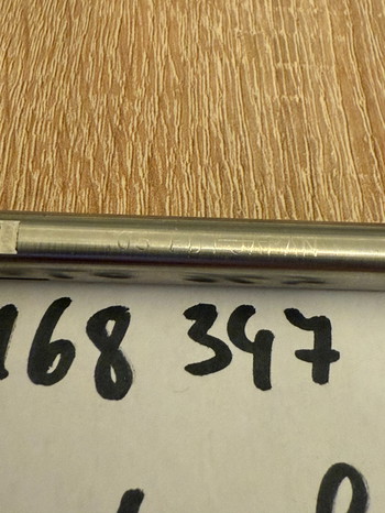 Bild 2 für PDI 6,05mm 285mm Edelstahl Tuninglauf /Barrel für bspw. Wolverine MTW 10