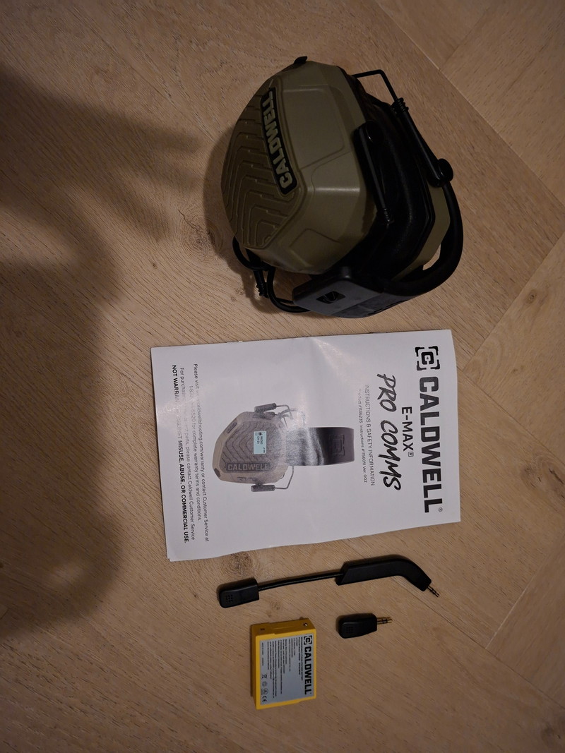 Image 1 for Caldwell E-Max Pro Comms Elektronische Gehoorbescherming (GEEN EARMOR)