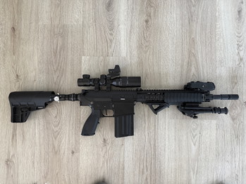 Bild 4 für High-End SR25 HPA DMR met Reaper Gen 2 + Wraith X HPA Stock + Maxx ME Pro Hop-UP & MEER!