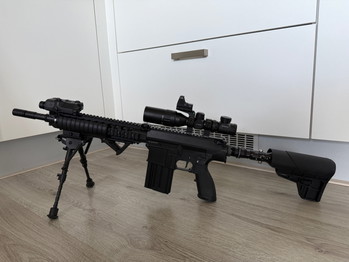 Bild 5 für High-End SR25 HPA DMR met Reaper Gen 2 + Wraith X HPA Stock + Maxx ME Pro Hop-UP & MEER!