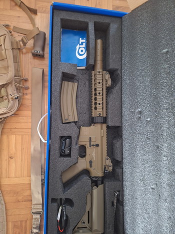 Image 4 pour Gun AEG Colt M4A1 Silent Ops TAN QSC Cyb