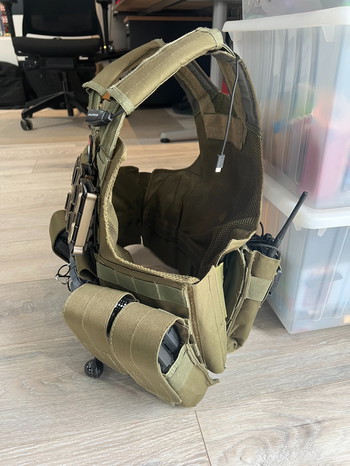 Bild 2 für Tactical vest met pouches, in goede staat!