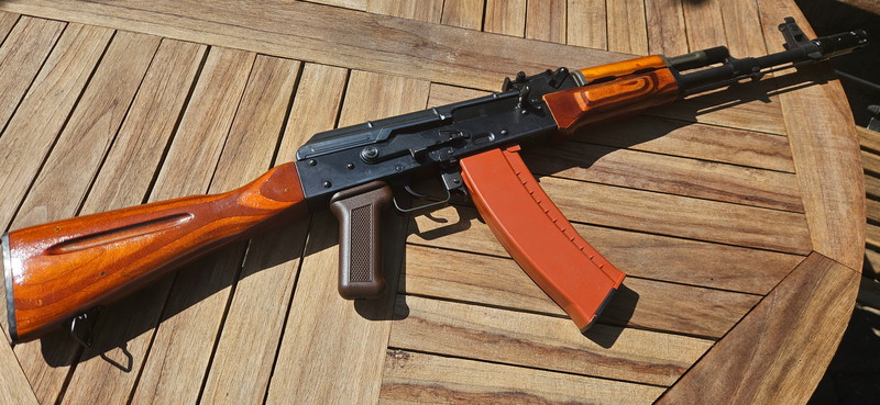 Image 1 pour Wei-ETech AK-74 Vollmetall Echtholz AWSS Open-Bolt Gas-Blow-Back