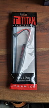 Bild für (ONGEBRUIKT) 7.4v Lithium Batterij 3000mAh 16c Stick Type T-Plug (Deans) Titan Power