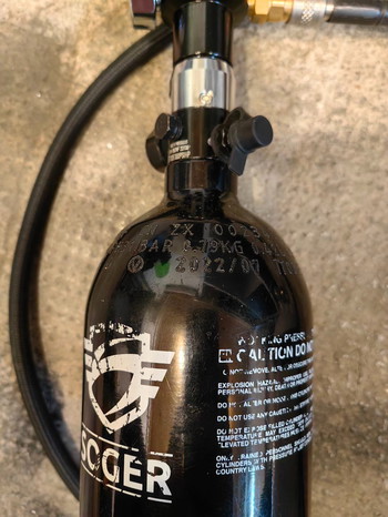 Image 2 pour Bouteille HPA + Ligne US + Régulateur + Bouteille de plongé avec raccord HPA