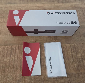 Imagen 6 de Nieuwe VictOptics S6 1-6x24 LVPO Tan Scope