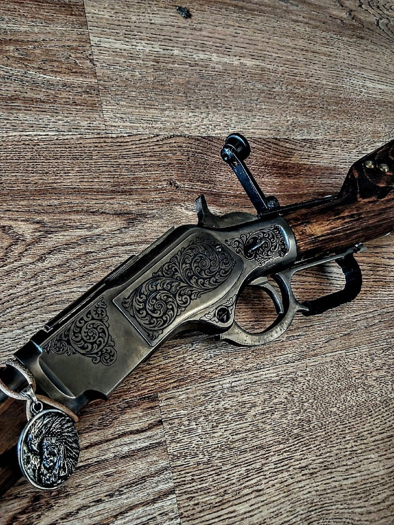 Image 1 pour Airsoft replica Winchester m1873 carbine KTW Japan UNIKAT rifle