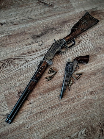 Image 5 pour Airsoft replica Winchester m1873 carbine KTW Japan UNIKAT rifle