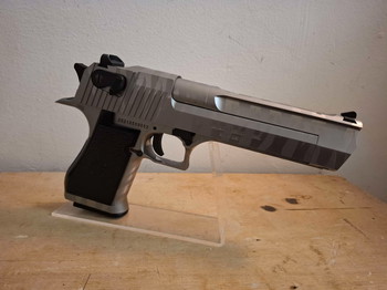 Image 3 pour Cybergun Desert Eagle (Silver Tigerstripe version) - GBB - MINT CONDITION