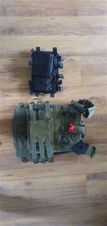 Image 3 for Plate carrier met rugzak
